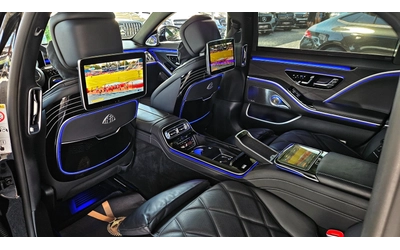 Mercedes-Benz S 680 L/V12/MAYBACH/TVx3/DISTR/PANO/ОБДУХ/BURMESTЕR - автомобили, коли, обяви за нови и употребявани 9