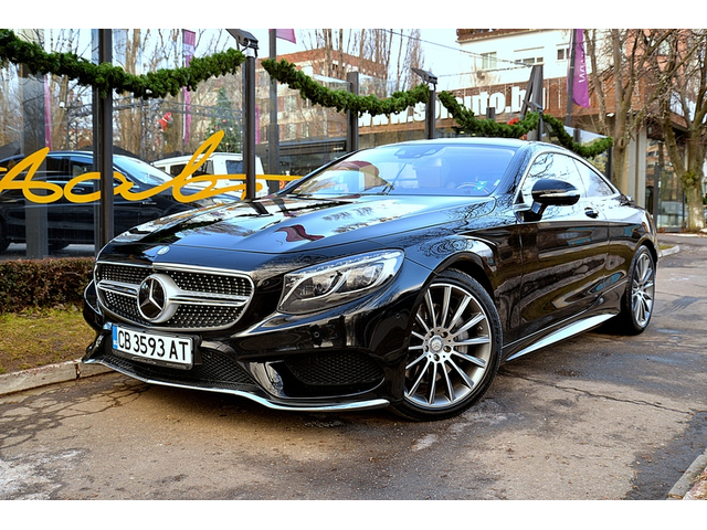 Mercedes-Benz S S 500 4Matic Coupe AMG Line**** - автомобили, коли, обяви за нови и употребявани 1
