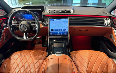 Mercedes-Benz S450 S450 Long 4Matic AMG-Line - автомобили, коли, обяви за нови и употребявани 13