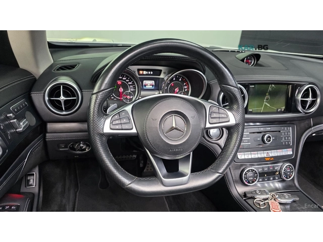 Mercedes-Benz SL 400 DISTRONIC* ОБДУХВАНЕ* HARMAN* KARDON* ПОДГРЕВ* - автомобили, коли, обяви за нови и употребявани 4
