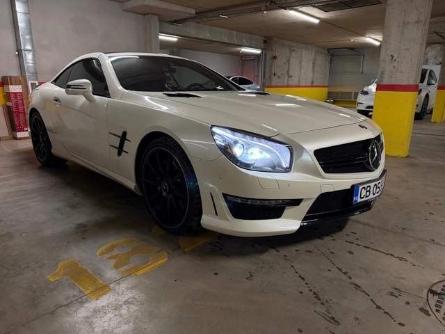 Mercedes-Benz SL 500 SL63 AMG Styling Реални КМ - автомобили, коли, обяви за нови и употребявани 0