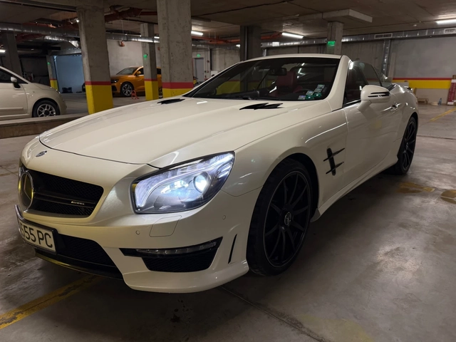 Mercedes-Benz SL 500 SL63 AMG Styling Реални КМ - автомобили, коли, обяви за нови и употребявани 10