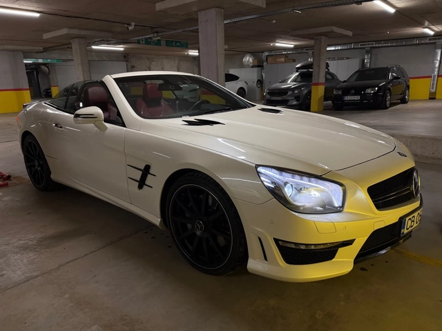 Mercedes-Benz SL 500 SL63 AMG Styling Реални КМ - автомобили, коли, обяви за нови и употребявани 11
