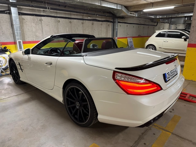 Mercedes-Benz SL 500 SL63 AMG Styling Реални КМ - автомобили, коли, обяви за нови и употребявани 12