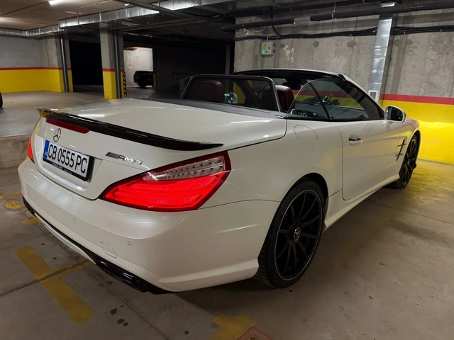 Mercedes-Benz SL 500 SL63 AMG Styling Реални КМ - автомобили, коли, обяви за нови и употребявани 13