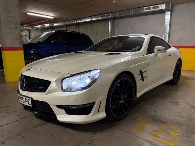 Mercedes-Benz SL 500 SL63 AMG Styling Реални КМ - автомобили, коли, обяви за нови и употребявани 1