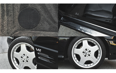 Mercedes-Benz SL 600 V12 AMG Styling - автомобили, коли, обяви за нови и употребявани 16