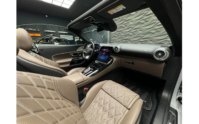 Mercedes-Benz SL 63 AMG 4Matic+ Lift* Burmester* Обдухване*  360 - автомобили, коли, обяви за нови и употребявани 10