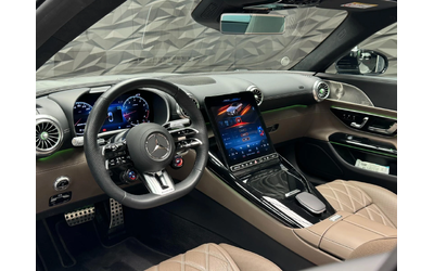 Mercedes-Benz SL 63 AMG 4Matic+ Lift* Burmester* Обдухване*  360 - автомобили, коли, обяви за нови и употребявани 11