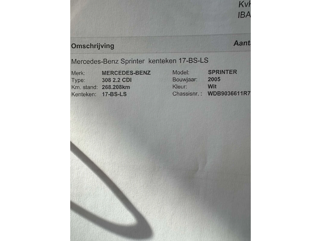 Mercedes-Benz Sprinter 308 - автомобили, коли, обяви за нови и употребявани 15