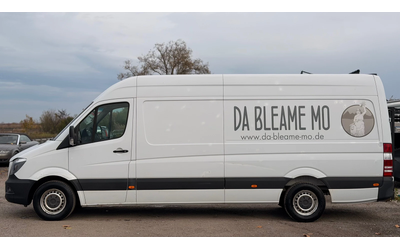 Mercedes-Benz Sprinter 313 2.2d= MAXI= 3L/3H= LANE KEEP= BLIND SPOT= КАМЕРА= - автомобили, коли, обяви за нови и употребявани 7