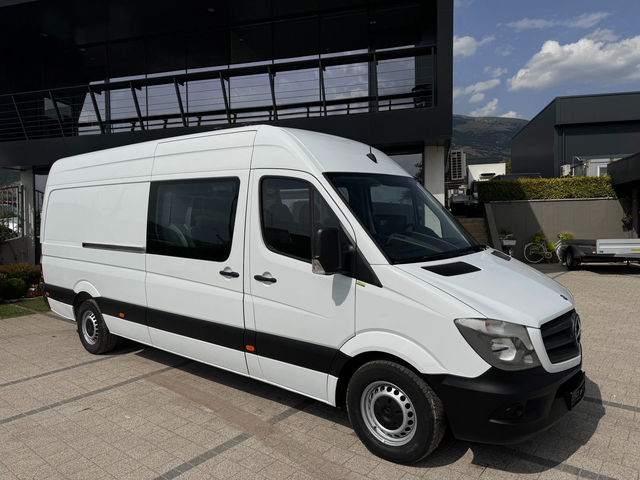 Mercedes-Benz Sprinter 313 CDI Maxi Товаропътнически 7-местен Клима - автомобили, коли, обяви за нови и употребявани 1