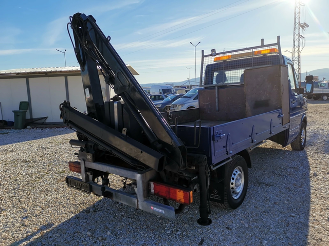 Mercedes-Benz Sprinter 313 КРАН - автомобили, коли, обяви за нови и употребявани 4