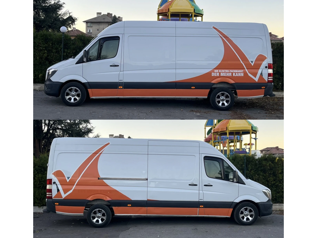 Mercedes-Benz Sprinter 316 МАКСИ* КЛИМАТРОНИК* ОБСЛУЖЕН* СОБСТВЕН ЛИЗИНГ - автомобили, коли, обяви за нови и употребявани 2