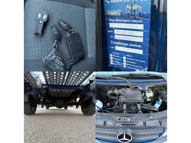 Mercedes-Benz Sprinter 319 D 190к.с 6 Ск. 5 Метра ОБСЛУЖЕН / СПЕЦИАЛЕН - автомобили, коли, обяви за нови и употребявани 13