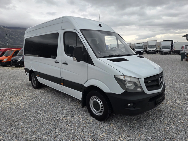 Mercedes-Benz Sprinter 319 CDI, Пътнически, 9 местен, Клима, Автомат - автомобили, коли, обяви за нови и употребявани 6