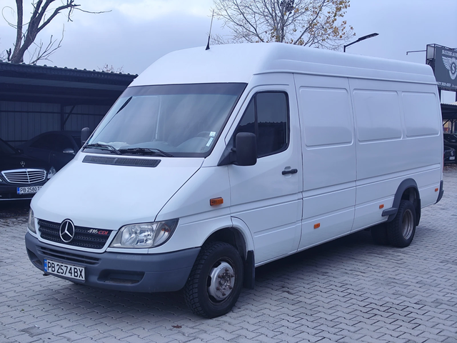Mercedes-Benz Sprinter 416 MAXI* DVOINAGUMA* LIZING - автомобили, коли, обяви за нови и употребявани 2