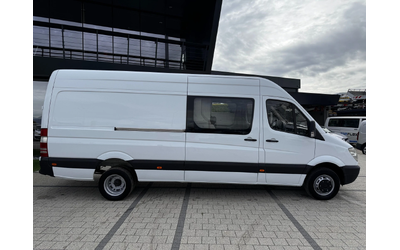 Mercedes-Benz Sprinter 516 CDI 3.5т. Товаропътнически 5-местен MAXI Клима - автомобили, коли, обяви за нови и употребявани 6
