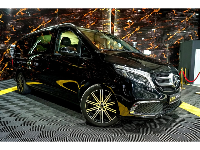 Mercedes-Benz V 300 D 7+ 1 LONG FULL AMG LINE BURMEISTER ЛИЗИНГ 100% - автомобили, коли, обяви за нови и употребявани 0