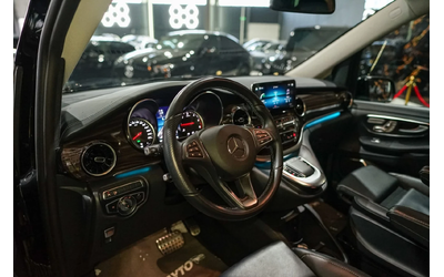 Mercedes-Benz V 300 D 7+ 1 LONG FULL AMG LINE BURMEISTER ЛИЗИНГ 100% - автомобили, коли, обяви за нови и употребявани 10