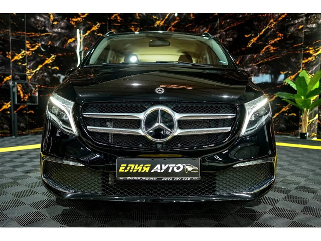 Mercedes-Benz V 300 D 7+ 1 LONG FULL AMG LINE BURMEISTER ЛИЗИНГ 100% - автомобили, коли, обяви за нови и употребявани 2