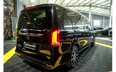 Mercedes-Benz V 300 D 7+ 1 LONG FULL AMG LINE BURMEISTER ЛИЗИНГ 100% - автомобили, коли, обяви за нови и употребявани 8