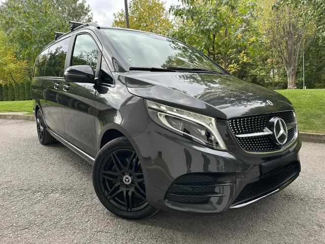 Mercedes-Benz V 300 d / 4-MATIC/ AMG OPTIC / ГАРАНЦИОНЕН - автомобили, коли, обяви за нови и употребявани 0