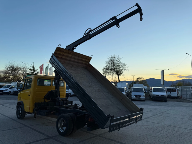 Mercedes-Benz Vario 815d Самосвал + кран Hiab 035-2 3.70м. - автомобили, коли, обяви за нови и употребявани 6
