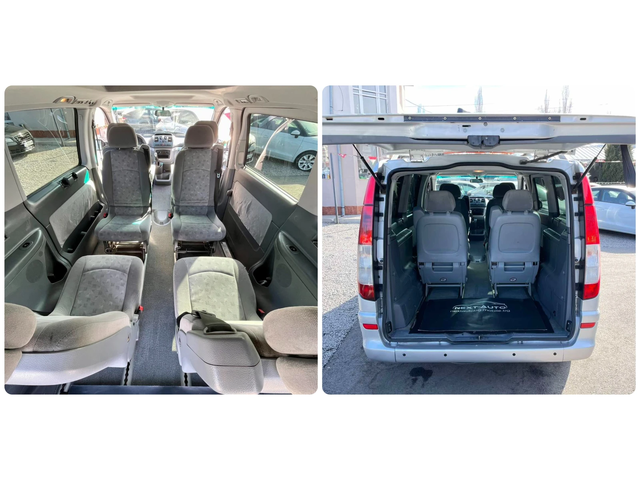 Mercedes-Benz Viano 2.2CDI 109HP 5+ 1 АВТОМАТИК - автомобили, коли, обяви за нови и употребявани 14