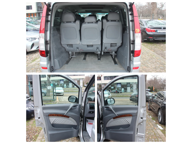 Mercedes-Benz Viano 3.2i    7+ 1 МЕСТА - автомобили, коли, обяви за нови и употребявани 15
