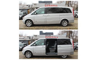 Mercedes-Benz Viano 3.2i    7+ 1 МЕСТА - автомобили, коли, обяви за нови и употребявани 7
