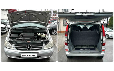 Mercedes-Benz Viano 2.2D 150HP 7+ 1 4MATIC AUTOMAT ПОДГРЕВ - автомобили, коли, обяви за нови и употребявани 15