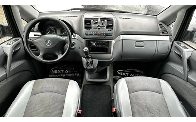Mercedes-Benz Viano 2.2D 150HP 7+ 1 4MATIC AUTOMAT ПОДГРЕВ - автомобили, коли, обяви за нови и употребявани 8