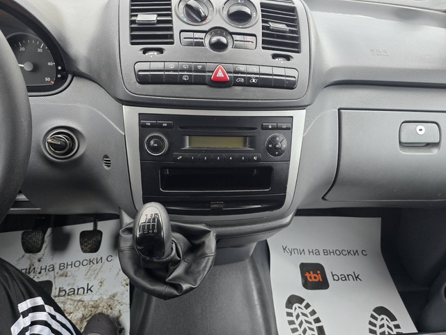 Mercedes-Benz Viano VIT0 111/2.2CDI, 9места, Климатик, Дълга база - автомобили, коли, обяви за нови и употребявани 10
