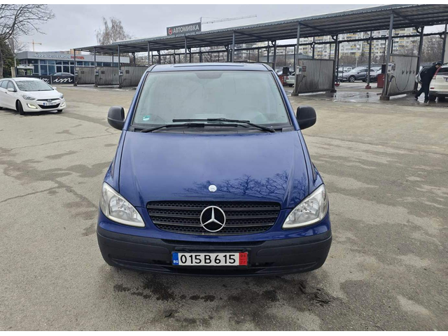 Mercedes-Benz Viano VIT0 111/2.2CDI, 9места, Климатик, Дълга база - автомобили, коли, обяви за нови и употребявани 1