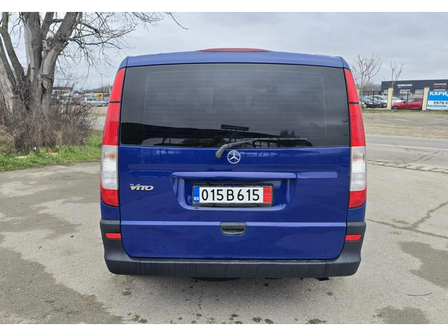 Mercedes-Benz Viano VIT0 111/2.2CDI, 9места, Климатик, Дълга база - автомобили, коли, обяви за нови и употребявани 4