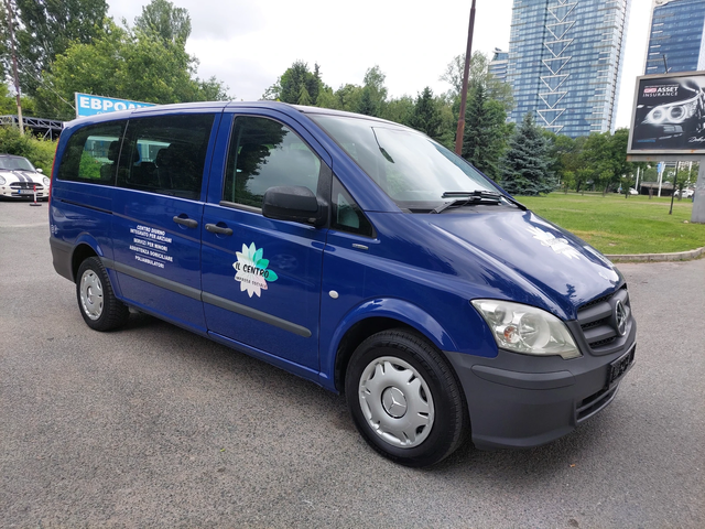 Mercedes-Benz Vito 2, 2cdi 136ps 9места - автомобили, коли, обяви за нови и употребявани 0