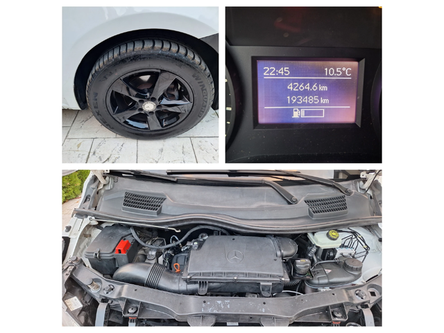 Mercedes-Benz Vito 114 CDI 6 МЕСТА - автомобили, коли, обяви за нови и употребявани 16