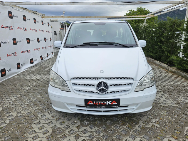 Mercedes-Benz Vito 2.2CDI-136кс= 9МЕСТА= ДЪЛГА БАЗА= АВТОМАТ= FACE - автомобили, коли, обяви за нови и употребявани 0