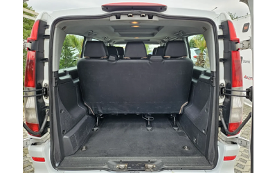 Mercedes-Benz Vito 2.2CDI-136кс= 9МЕСТА= ДЪЛГА БАЗА= АВТОМАТ= FACE - автомобили, коли, обяви за нови и употребявани 8