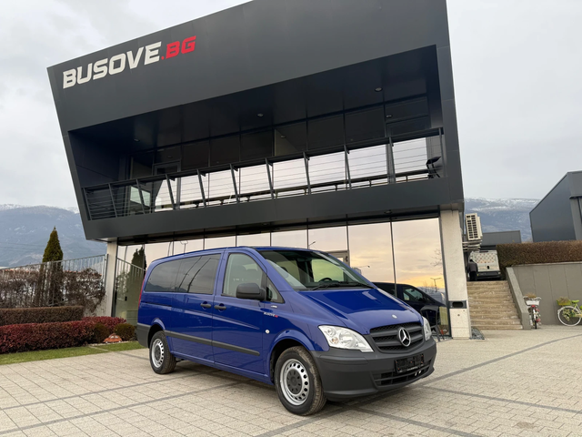 Mercedes-Benz Vito 116CDI 9-местен Дълга база Клима Euro 5 - автомобили, коли, обяви за нови и употребявани 0