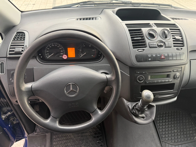 Mercedes-Benz Vito 116CDI 9-местен Дълга база Клима Euro 5 - автомобили, коли, обяви за нови и употребявани 12