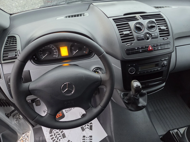 Mercedes-Benz Vito 111CDI, 9 местен, Климатик, Макси база /ЛИЗИНГ - автомобили, коли, обяви за нови и употребявани 10