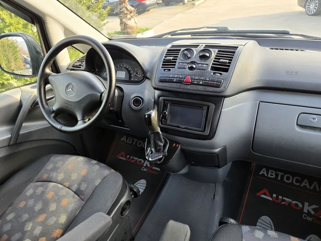 Mercedes-Benz Vito 2.2CDI-150кс= АВТОМАТ= 8МЕСТА= КЛИМАТРОНИК - автомобили, коли, обяви за нови и употребявани 13