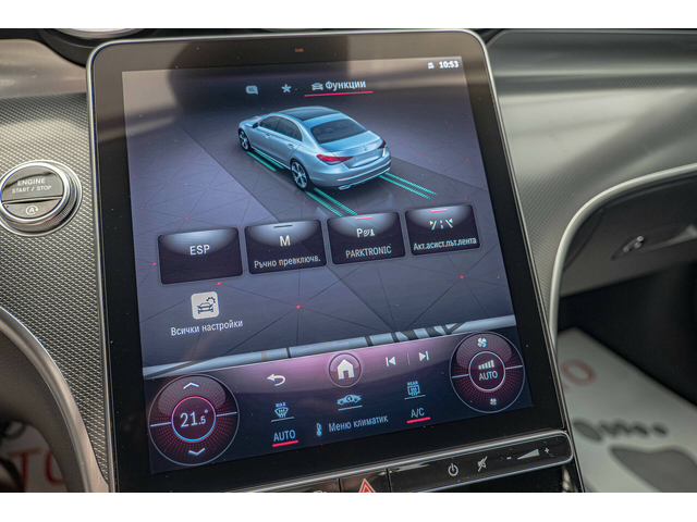 Mercedes C200 Avantgarde/Virtual/MBUX/USB/Thermatic/Sport - автомобили, коли, обяви за нови и употребявани 10