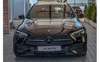 Mercedes C220 AMG Line/Exclusive/4Matic/MBUX/Ambient/Подгрев/Карбон - автомобили, коли, обяви за нови и употребявани 0