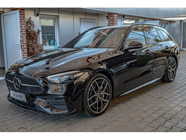 Mercedes C220 AMG Line/Exclusive/4Matic/MBUX/Ambient/Подгрев/Карбон - автомобили, коли, обяви за нови и употребявани 2