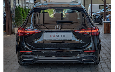 Mercedes C220 AMG Line/Exclusive/4Matic/MBUX/Ambient/Подгрев/Карбон - автомобили, коли, обяви за нови и употребявани 3