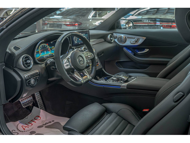 Mercedes C43 AMG Coupe/4Matic/Пано/Амбиент/Камера 360/Burmester - автомобили, коли, обяви за нови и употребявани 3