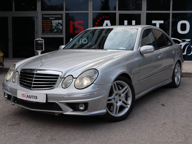Mercedes E55 AMG Harman Kardon/Memory/Navi/BiXenon - автомобили, коли, обяви за нови и употребявани 0